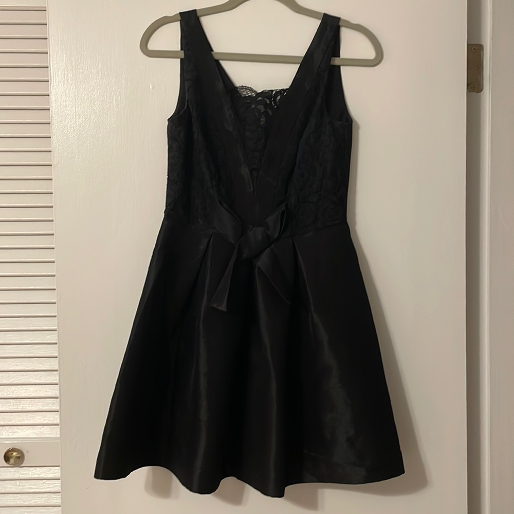 Black cocktail dress